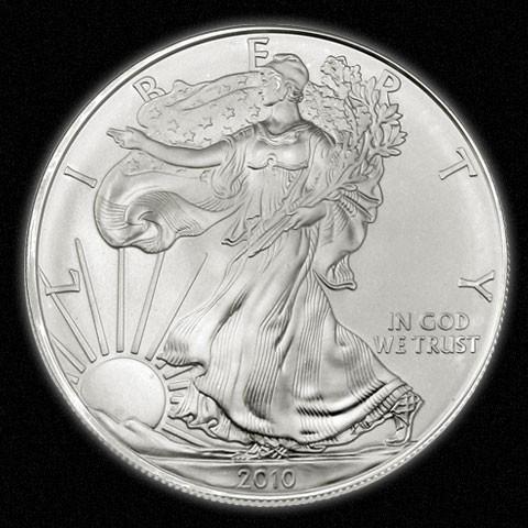 Silver Bullion 1 oz. Silver Eagle- Random date- (1 of 1)