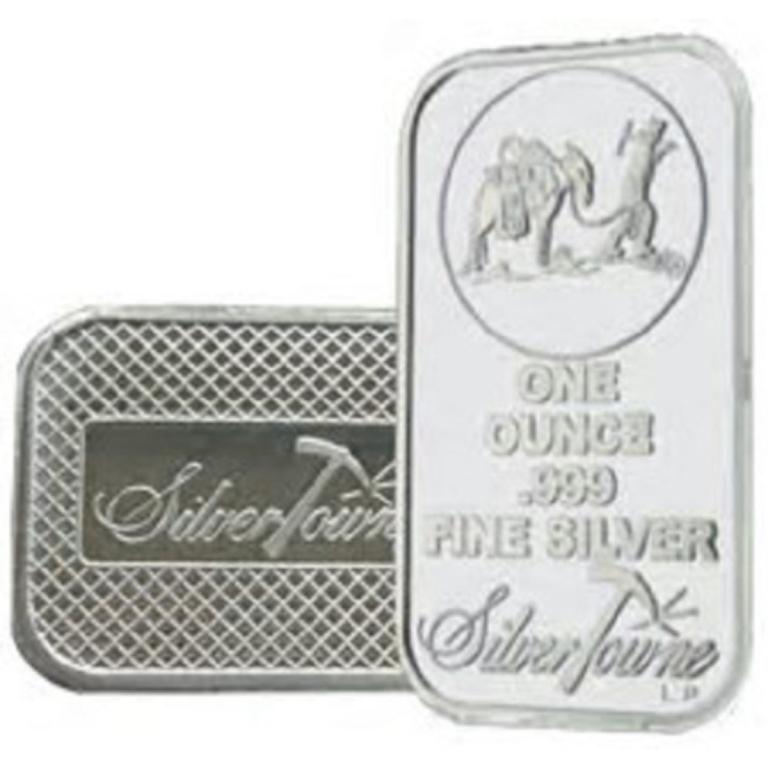 1 oz. Prospector Silver Bar -.999 Pure (1 of 2)