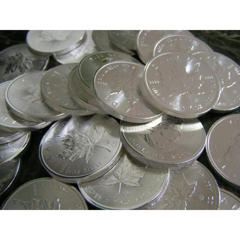 (30) 1 oz Silver Maple Leaf's Random (1 of 1)