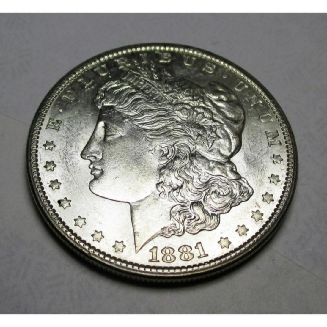 1881 s BU Morgan Silver Dollar (1 of 2)