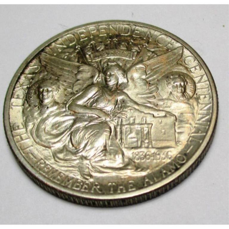1934 Texas Half Dollar Commemorative (1 of 2)