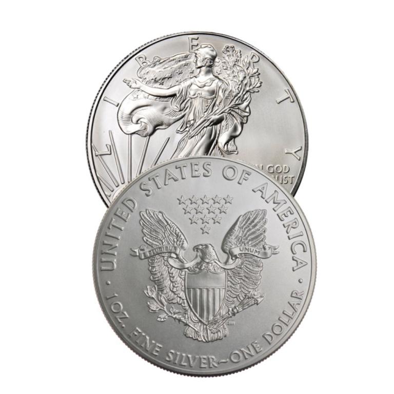 Random Date US Silver Eagle 1 oz. (1 of 1)