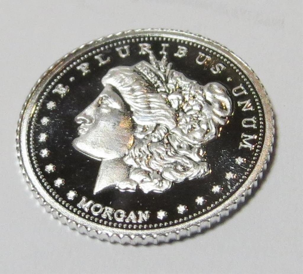 1 Gram Silver Morgan Design Proof Round (1 of 2)