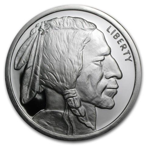 FIVE oz. Silver Buffalo Round - .999 Pure (1 of 1)