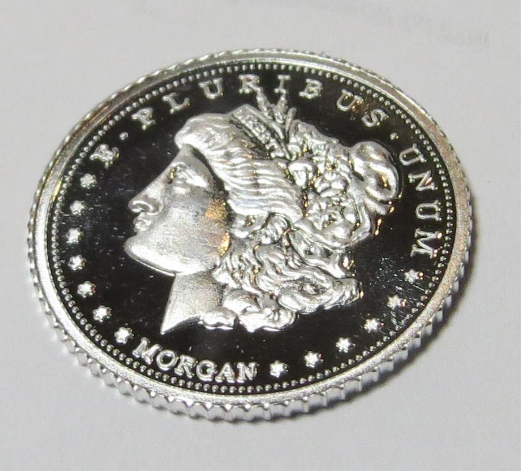 One Gram Morgan Design Silver proof (1 of 2)