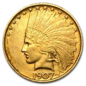 1907 $10 Indian Gold Eagle XF (1 of 2)
