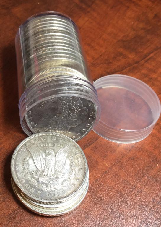 20 pcs. Morgan Silver Dollars Random Dates (1 of 2)