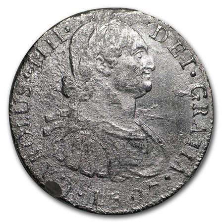 1- Random Date 8 Reales Carlos IV Silver Shipwreck: These 8 Reales came from an unidentified wreck found in the central Caribbean. Most issues from this wreck were found in clumps meaning that these coins were likely part of a Silver shipment that neve