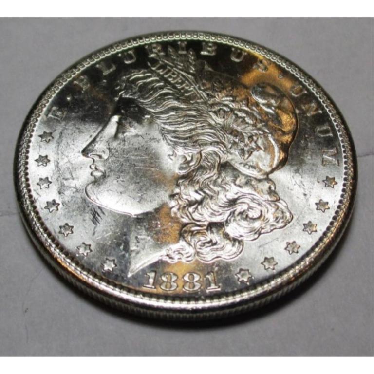 1881 s BU Morgan Silver Dollar (1 of 2)