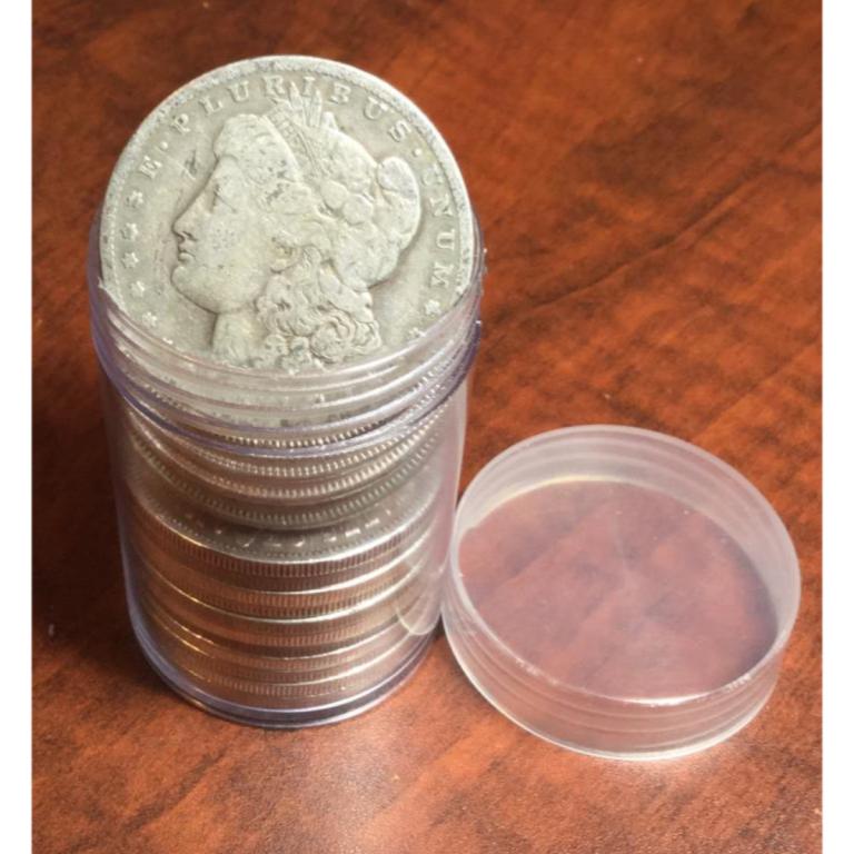 20 pcs. Random Grade/Date Morgan $1 in Tube (1 of 1)