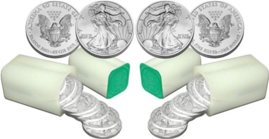 (80) Random Date US Mint Rolled ASE (1 of 1)