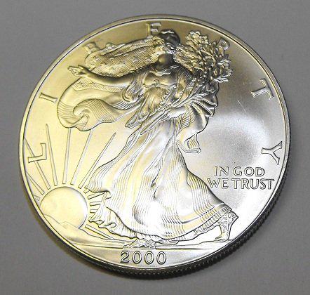 US SIlver Eagle Random Date UNC (1 of 1)