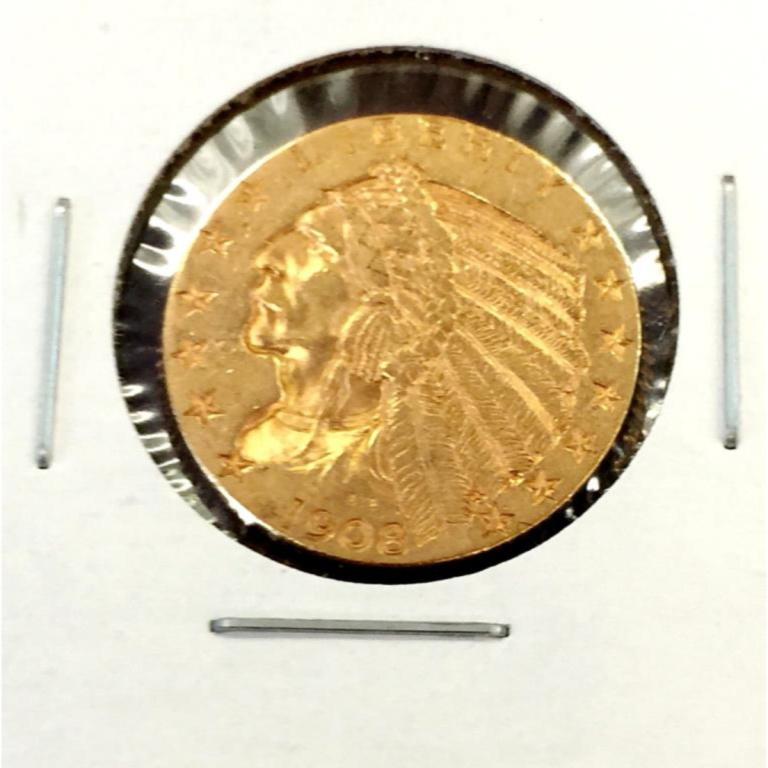 1908 $ 5 Gold Indian (1 of 2)