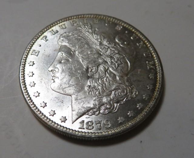 1879 S Crisp BU Grade Morgan Silver Dollar (1 of 2)