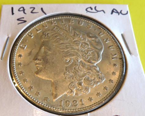 1921 S Morgan Silver Dollar Nice Coin (1 of 2)