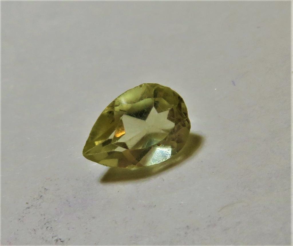 1 ct Pear Shape Natural Lemon Quartz Gemstone: Item is the EXACT in the image - Bidder decides the value and grade by the bids placed. C Lot Vault goods -