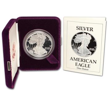 1989 US Silver Eagle Proof in OMB (1 of 1)