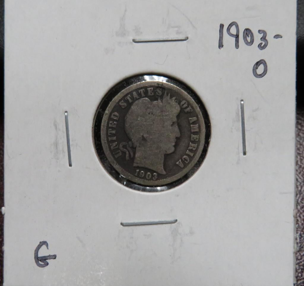 1903 o Barber Dime - Good Grade (1 of 2)