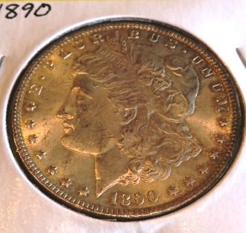 1890 P BU Grade Morgan Dollar (1 of 2)