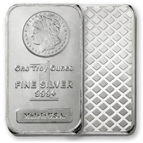 1 oz. Morgan Design Silver Bar (1 of 1)