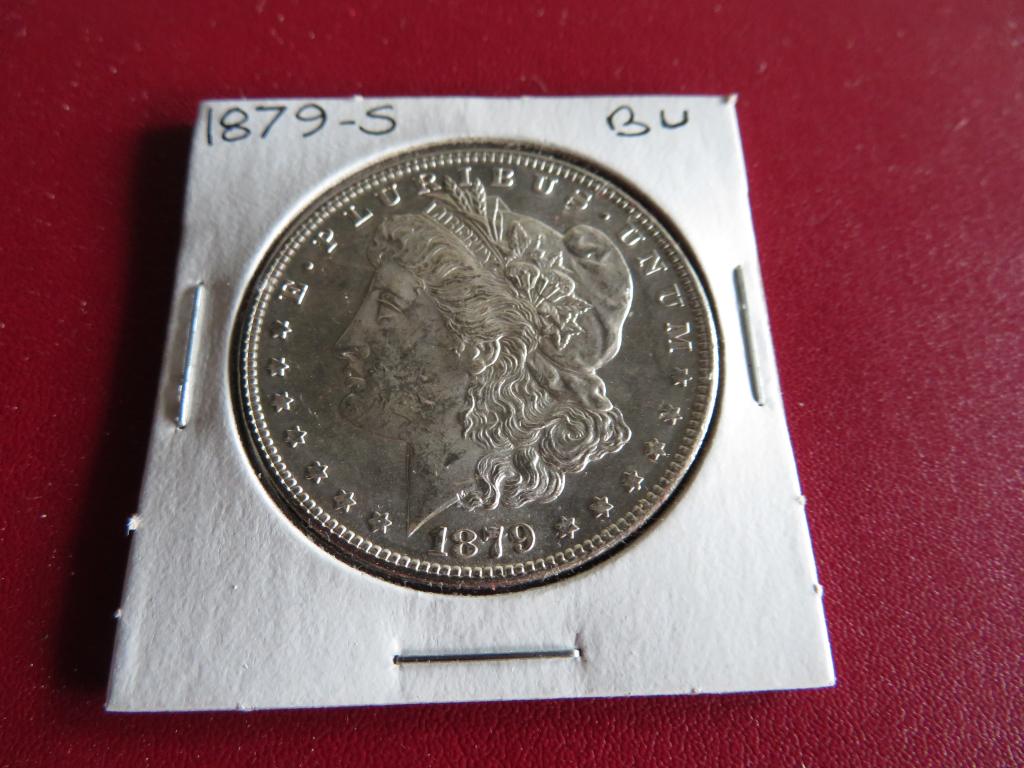 1879 s Rev. 79- BU Grade Morgan Silver Dollar (1 of 2)