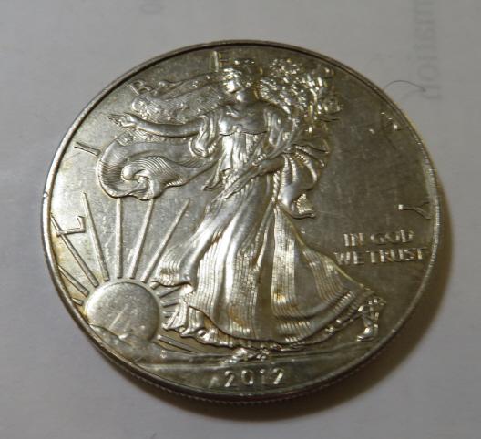 2012 US Silver Eagle (1 of 2)