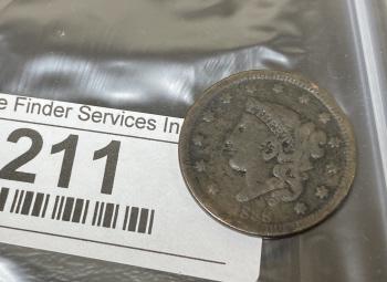 1838 Copper Large Cent (1 of 2)