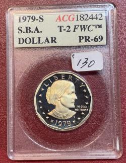 1979 S Susan B. Anthony Dollar PF69: Item is the exact item in the image. Bidder is responsible for all grade and value by submitting bids that represent the value. ALL SALES final - FAST SHIP item- Item will ship within 72 hours of clea