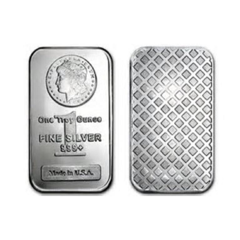 1 oz. Morgan Design Silver Bar (1 of 1)