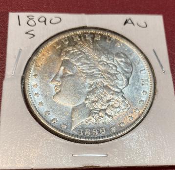 1890 s Better Date Morgan Silver Dollar (1 of 2)