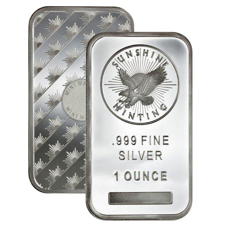 1oz Sunshine Mint Silver Round (1 of 1)