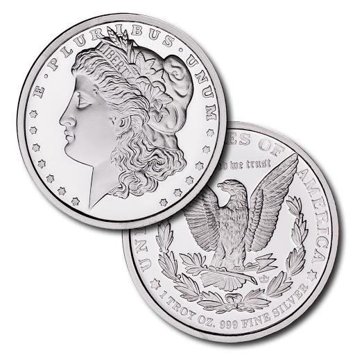 1 oz Morgan Design Silver Round (1 of 1)