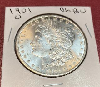 1901 O CH BU Better Date Morgan Dollar (1 of 2)