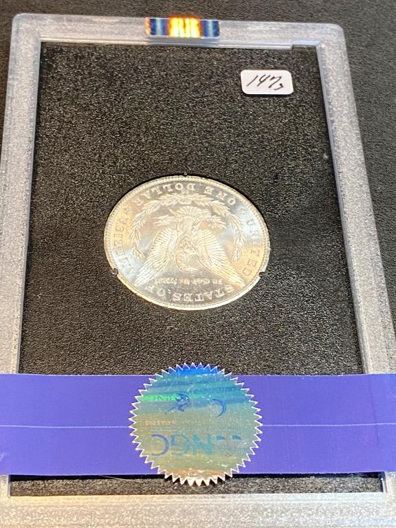 1881 CC GSA Hoard MS 64 Morgan Silver Dollar (1 of 2)