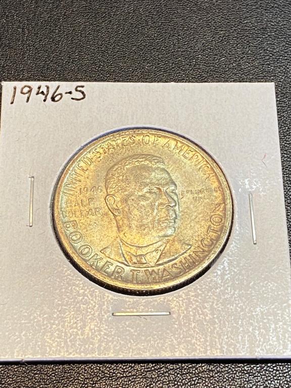 1946 S Booker T Washington Half Dollar (1 of 2)
