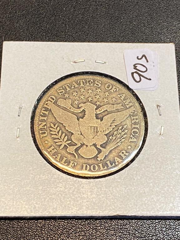 1915 Good Barber Half Dollar (1 of 2)