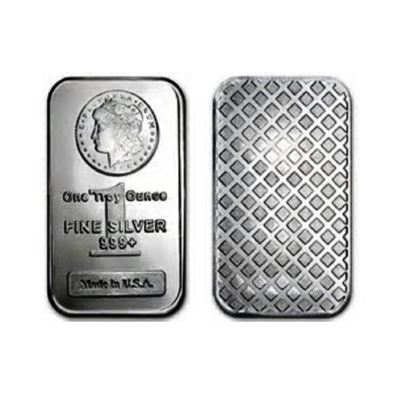 1 oz. Morgan Design Silver Bar (1 of 1)