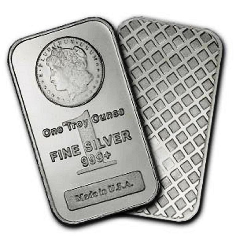 1 oz. Morgan Design Silver Bar (1 of 1)