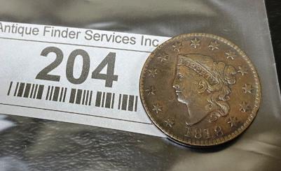 1818 US Large Cent Copper (1 of 2)