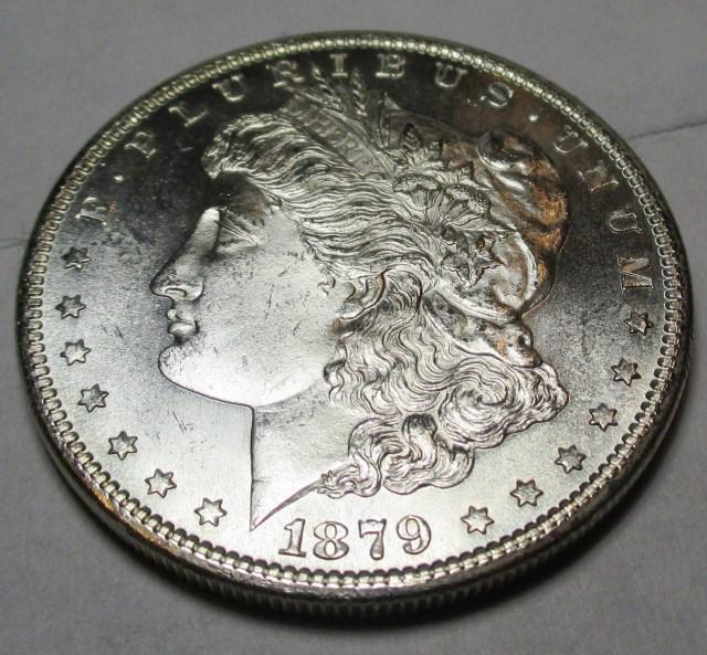 1879s BU Grade PL Fields Morgan Silver Dollar (1 of 2)