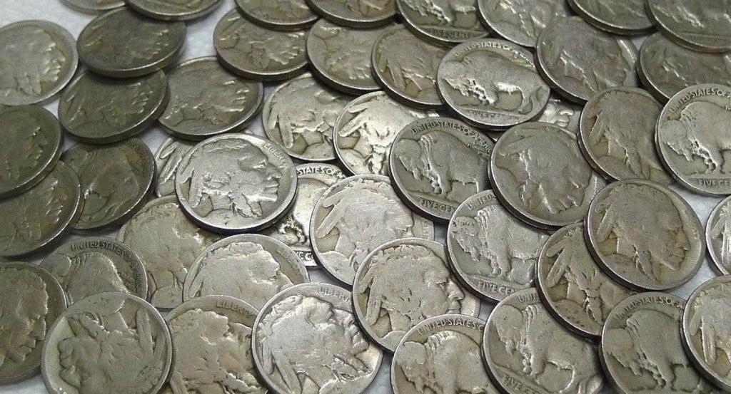 2000 pcs. No Date Buffalo Nickels (1 of 1)