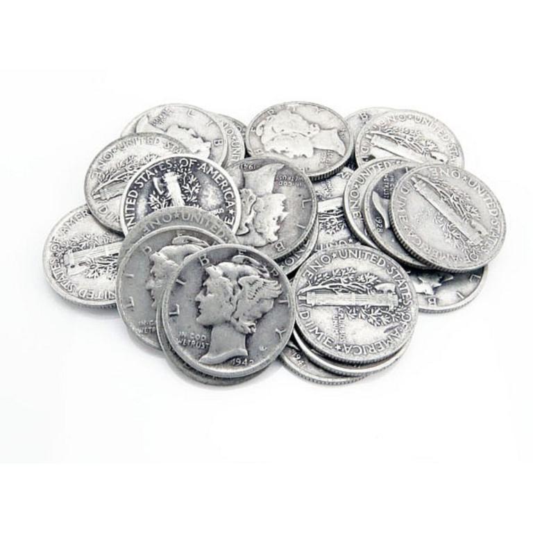20 pcs Mercury Dimes - 90% Silver (1 of 1)