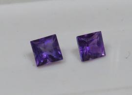 2.5 ct. Natural Matched Amethyst Gems (1 of 3)