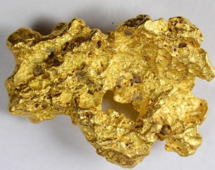 HUGE! 4.6 Gram Natural Gold Nugget (1 of 1)