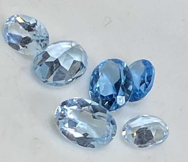 4.5 TCW. Natural Blue Topaz Gemstone Parcel (1 of 1)