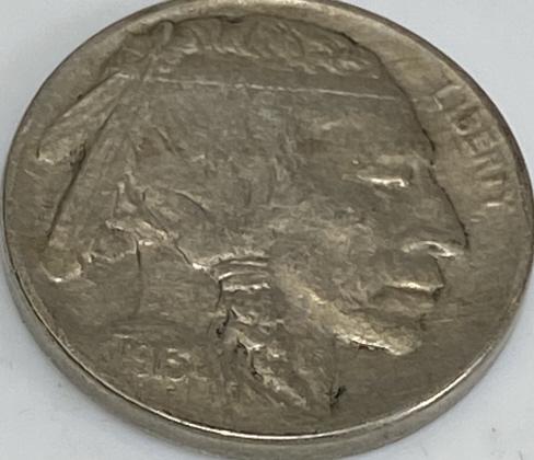 1913 D TY 1 Buffalo Nickel (1 of 3)