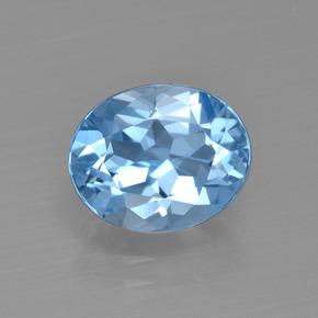 2 ct. Natural Blue Topaz Gemstone (1 of 1)