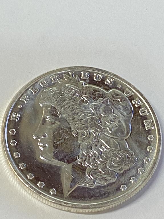1 oz. Silver Morgan Design Round (1 of 1)