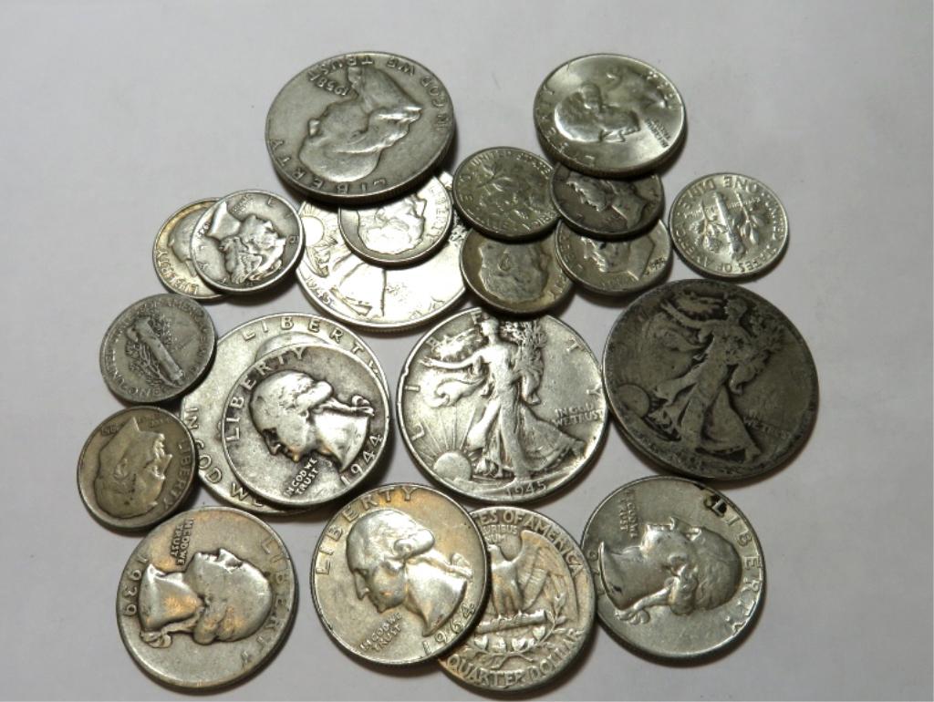 $5 Face value Mixed 90% Silver (1 of 2)
