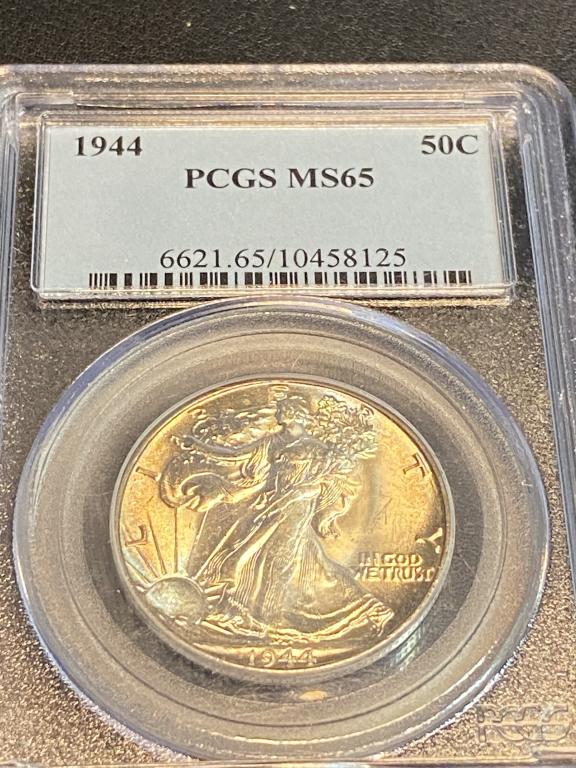 1944 MS 65  PCGS Walking Liberty Half Dollar (1 of 2)